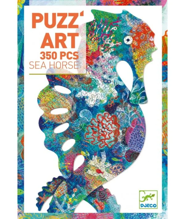 Djeco puzzel puzzel art  zeepaard (350 st)