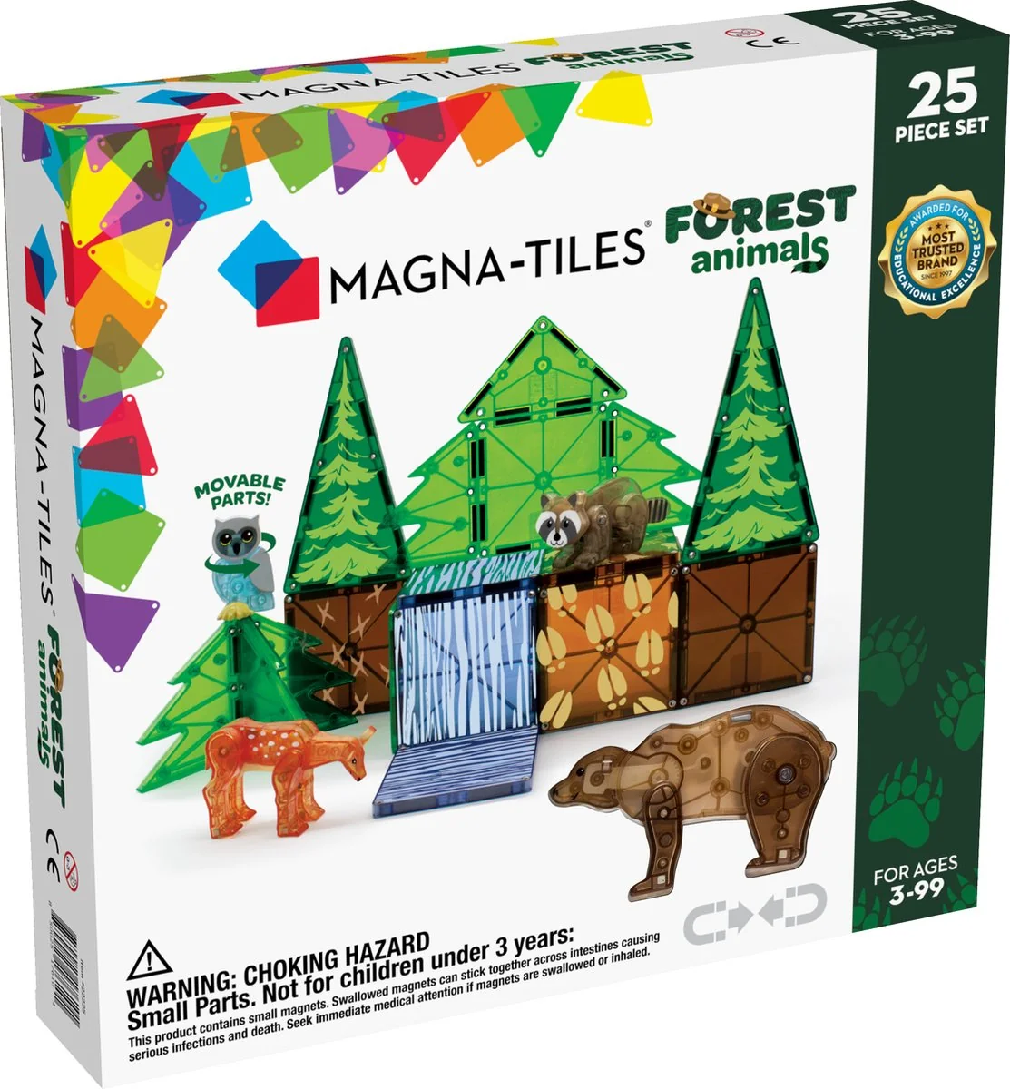 Magna-tiles Forest animals  25 stuks